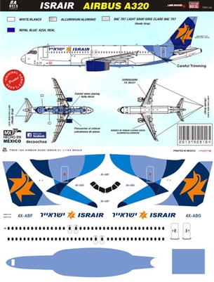 1:200 Israir Airbus A.320