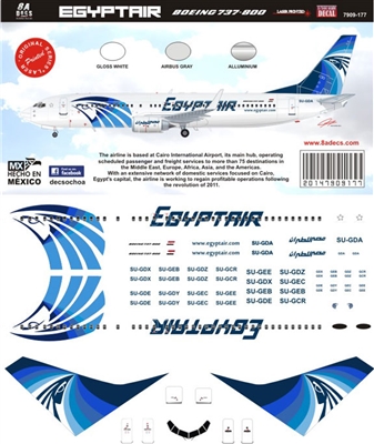 1:200 Egyptair Boeing 737-800