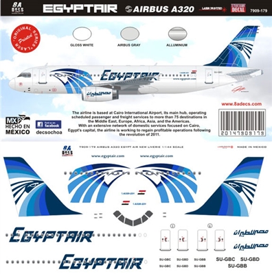 1:200 Egyptair Airbus A.320