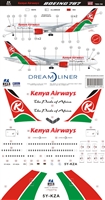 1:200 Kenya Airways Boeing 787-8