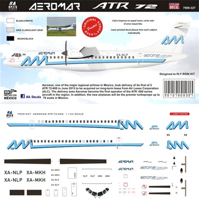 1:200 Aeromar ATR72-600