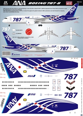 1:200 All Nippon Airways Boeing 787-8