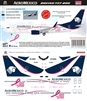 1:200 AeroMexico Boeing 737-800 "Breast Cancer Awareness"