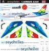 1:200 Air Seychelles Airbus A.320