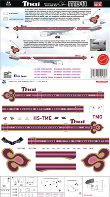 1:200 Thai Airways (1995 cs) McDD MD-11