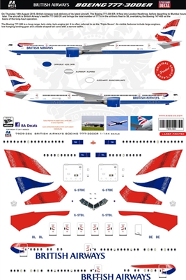 1:200 British Airways Boeing 777-300ER