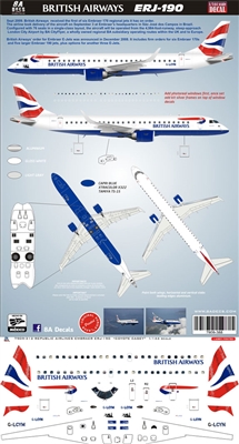 1:200 British Airways Embaer Emb.190