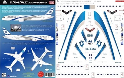 1:200 El Al Boeing 787-9