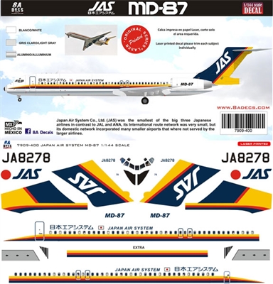 1:200 Japan Air System McDD MD-87