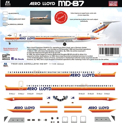 1:200 Aero Lloyd McDD MD-87