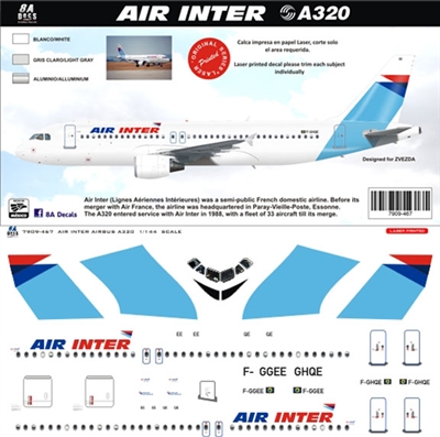 1:200 Air Inter Airbus A.320