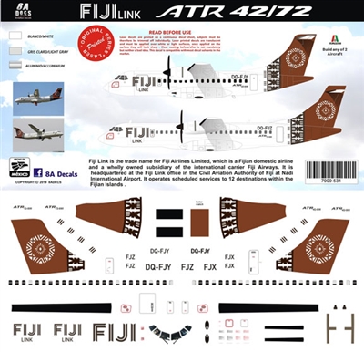 1:200 Fiji Link ATR42/72