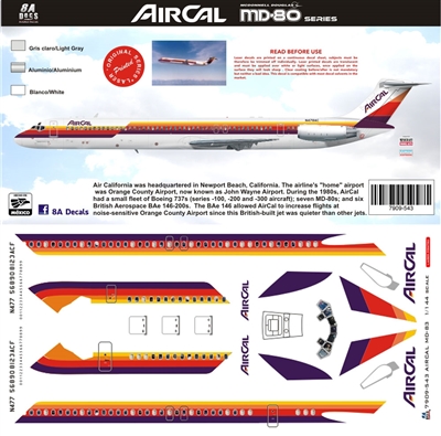1:200 AirCal McDD MD80