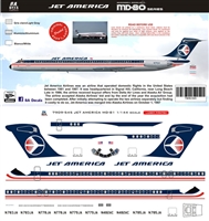 1:200 Jet America Airlines McDD MD80