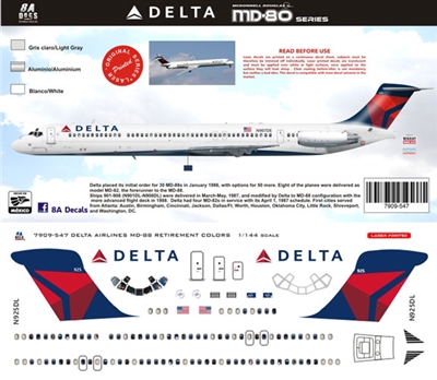 1:200 Delta Airlines (2007 cs) McDD MD88