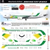 1:200 Mauritania Airlines Boeing 737-MAX8
