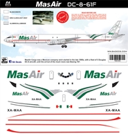 1:200 MAS Air Cargo Douglas DC-8-61F