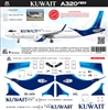 1:200 Kuwait Airways (2016 cs) Airbus A.320NEO