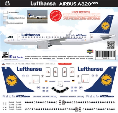 1:200 Lufthansa Airbus A.320NEO