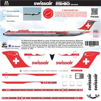 1:200 Swissair McDD MD80