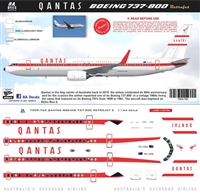 1:200 QANTAS 'retrojet' Boeing 737-800
