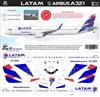 1:200 LATAM Airbus A321 'El Vuelo de Francisco'