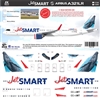 1:200 JetSmart Airbus A.321LR NEO 'Ballena Jorobada'