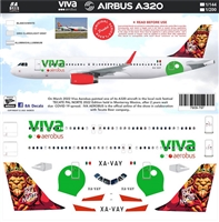 1:200 Viva Aerobus 'Tecate Pal Norte (2022)' Airbus A.320