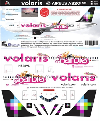 1:200 Volaris Airbus A.320NEO "Barbie"