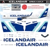 1:200 Icelandair (2022 cs) 'Boreal Blue' Airbus A.321LR