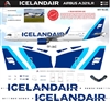 1:200 Icelandair (2022 cs) 'Sky Blue' Airbus A.321LR
