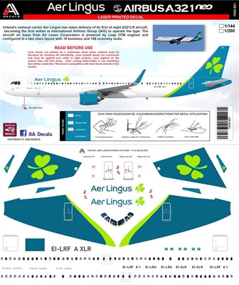 1:200 Aer Lingus Airbus A.321XLR