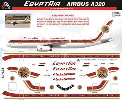 1:200 Egyptair Airbus A.320