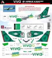 1:200 Viva Aerobus 'Soccer Sponsor' Airbus A320NEO