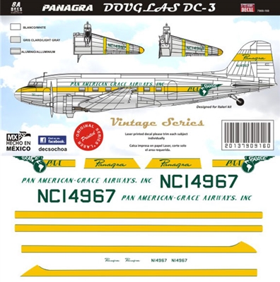 1:48 Panagra Douglas DC-3