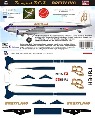1:72 Breitling Douglas DC-3