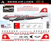 1:72 Swiss Air Lines Douglas DC-3 (Italeri kit)