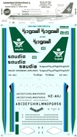 1:200 Saudia L.1011 Tristar 200