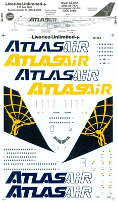 1:200 Atlas Air Boeing 747-200F