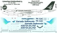 1:200 Garuda Airbus A.300B4 / A.330-300