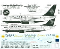 1:200 Varig Boeing 737's
