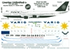 1:200 Varig Boeing 747's