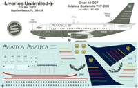1:144 Aviateca Boeing 737-200