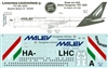 1:144 Malev Boeing 767-200 / -300