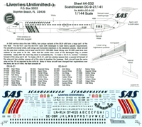 1:144 SAS Douglas DC-9-21/-41