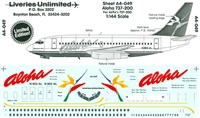 1:144 Aloha Boeing 737-200