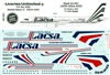1:144 Lacsa Costa Rica Airbus A.320