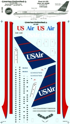 1:144 USAir Boeing 767-200 ER