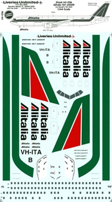 1:144 Alitalia Boeing 767-300ER