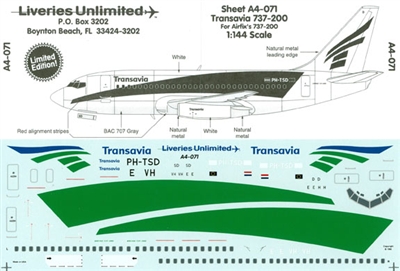 1:144 Transavia Holland Boeing 737-200